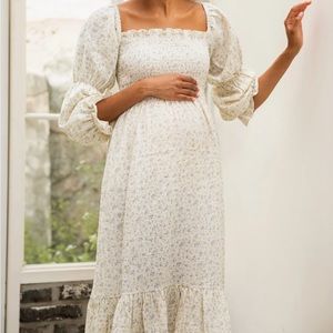 Nothing Fits But - Yukon Dress -Floral Gauze - Maternity